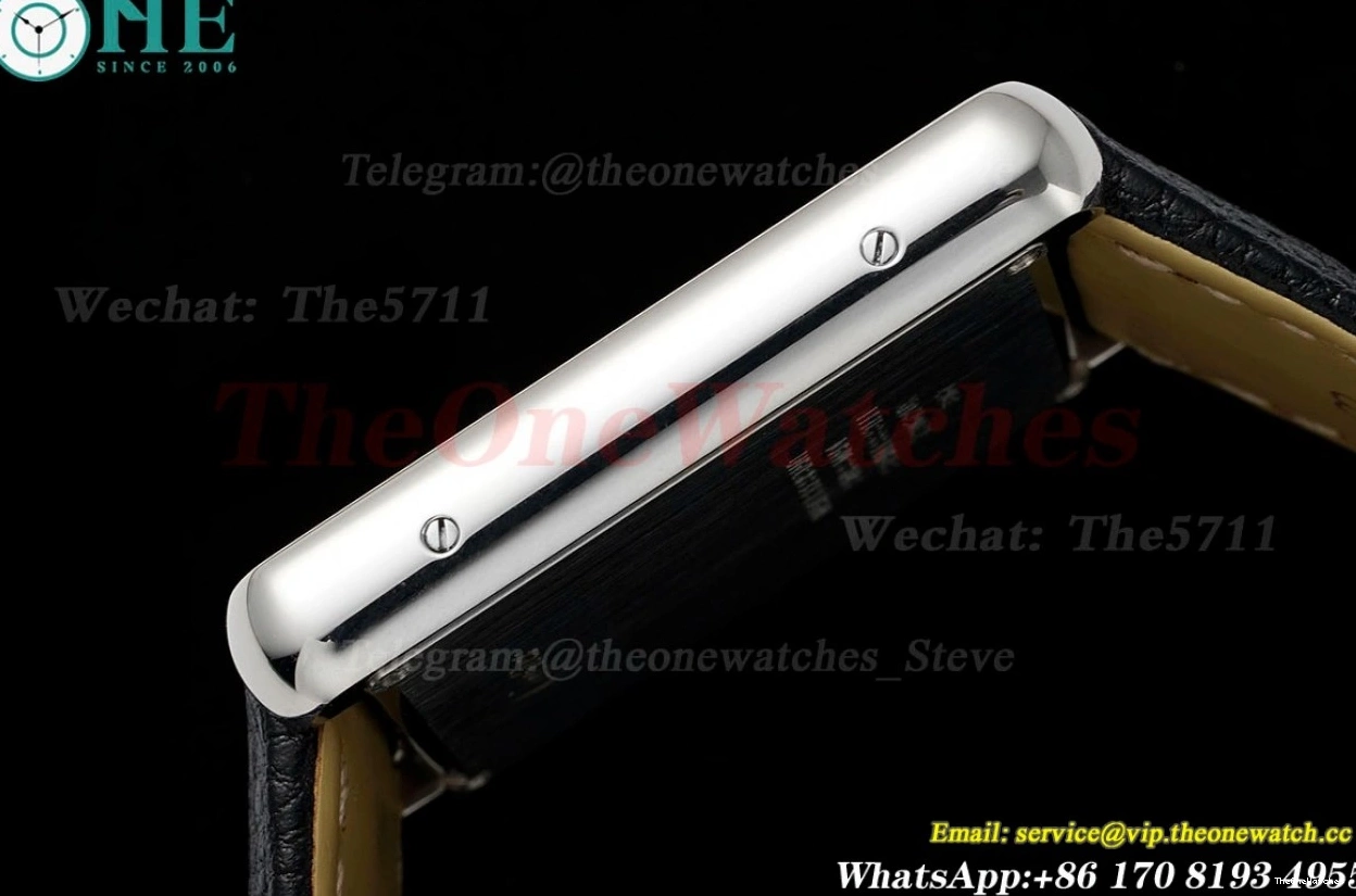 SS Dia White Solo Quartz AF LE 27.4mm Tank Dial 0411